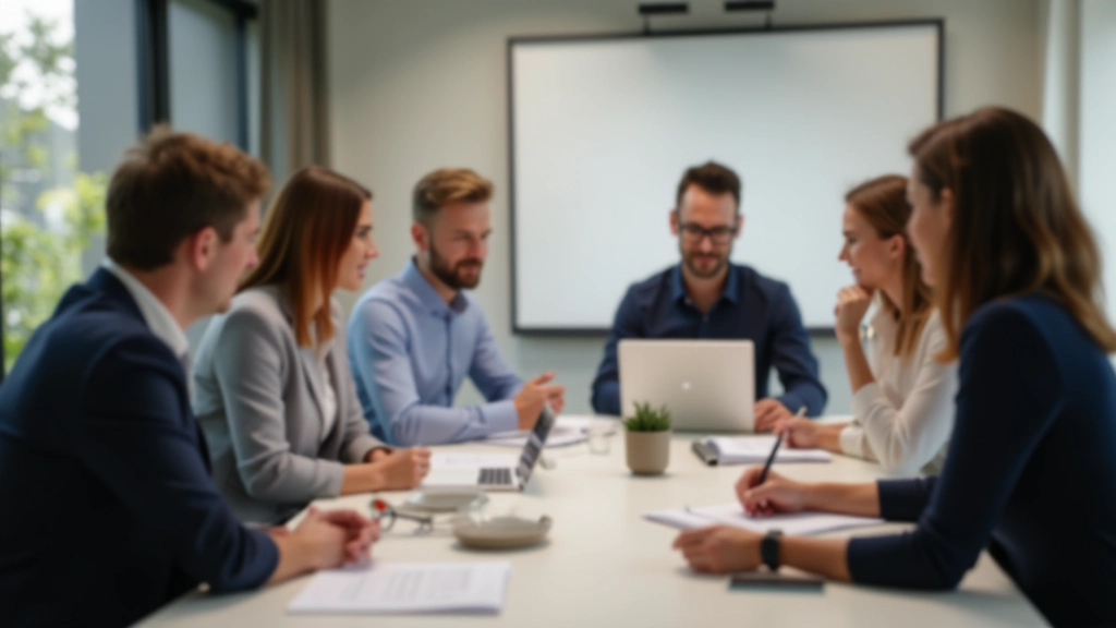 Environnement professionnel belge moderne avec équipe collaborant